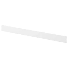 IKEA FÖRBÄTTRA ФОРБЕТТРА, цоколь, матовий білий, 220x8 см 504.176.66 фото