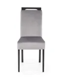 Кухонний стілець HALMAR CLARION 2 чорний /сірий фото thumb №7