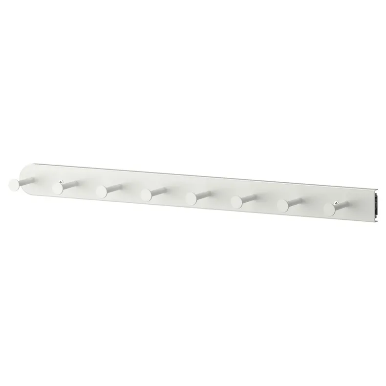 IKEA KOMPLEMENT КОМПЛИМЕНТ, выдвижная многофункцион вешалка, белый, 58 см 802.624.89 фото №1
