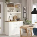 IKEA ÖNNERUP ЕННЕРУП, міні-кухня, кремово-білий, 130x64x219 см 005.002.86 фото thumb №2