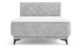BRW Континентальне ліжко Zalea 120x200 з ящиком для зберігання сірий, Неве 80 LO_KT-ZALEA-120X200-G2-NEVE_80 фото