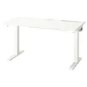 IKEA MITTZON МИТТЗОН, стол / трансф, электрический белый, 120x60 см 895.261.22 фото thumb №2