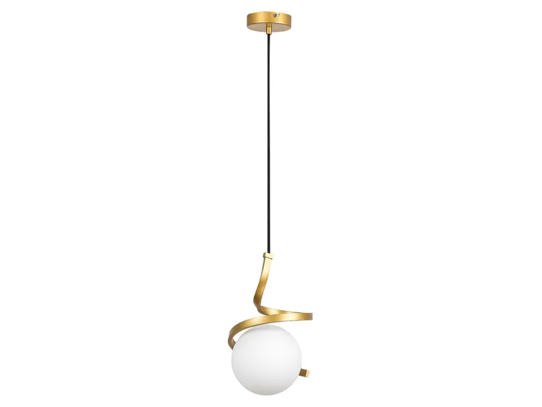 BRW Металлический подвесной светильник Sarabi в золотом цвете 092935 фото №1