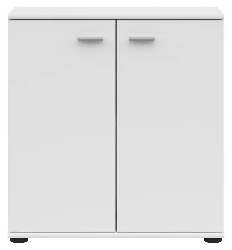 BRW Двухдверный шкаф Ноэда 71 см белый, белый SFK2D-BI фото №2