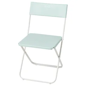 IKEA FEJAN ФЕЯН, стілець, вуличний, складний світло-зелений 705.319.96 фото