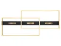 BRW Светодиодный металлический потолочный светильник Luffy черный и золотой 091512 фото thumb №4