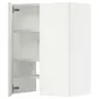 IKEA METOD МЕТОД, настінн шаф д / витяжки з полиц / дверц, білий / ВАЛЛЬСТЕНА білий, 60x80 см 495.073.28 фото
