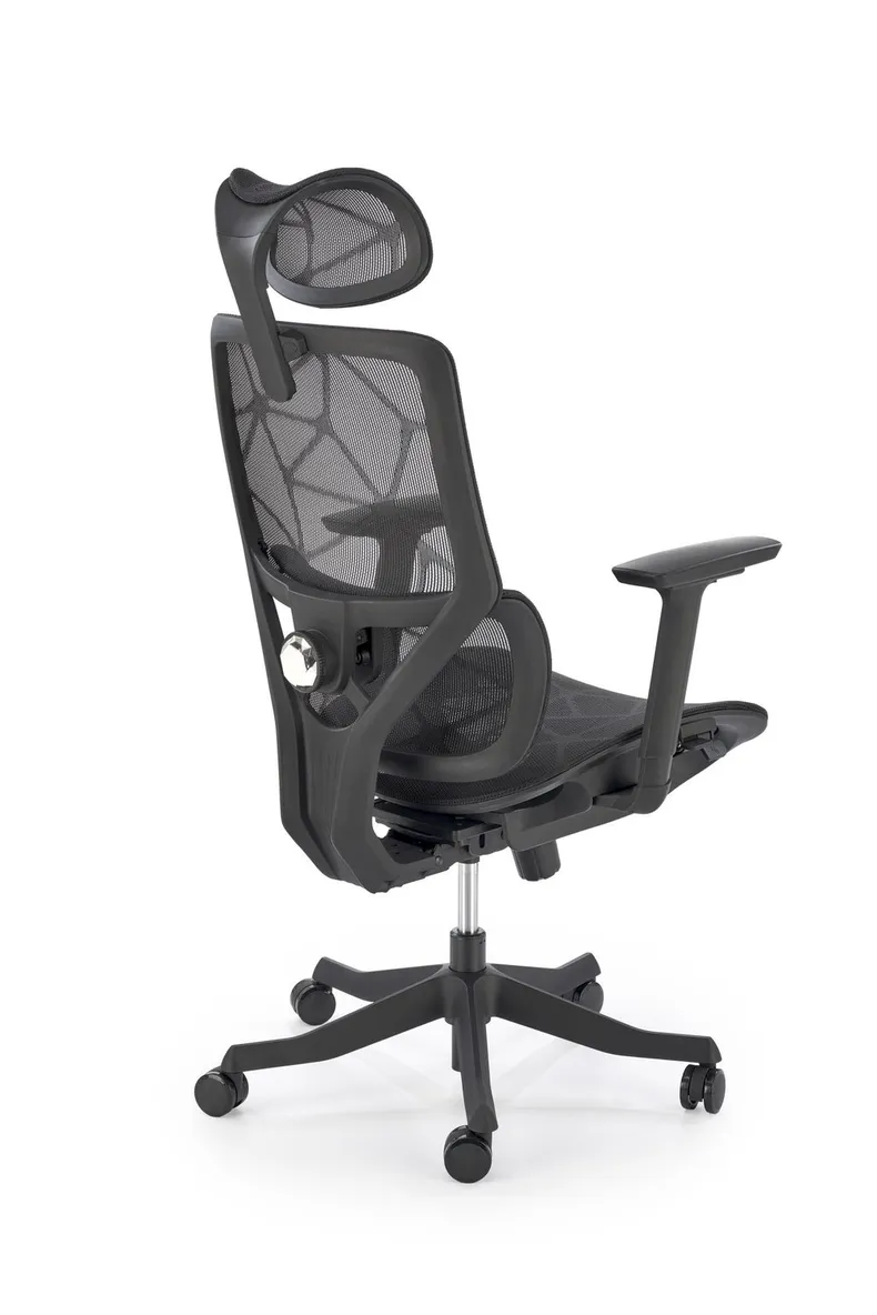 Крісло комп'ютерне офісне обертове HALMAR OSVALDO чорний фото №2