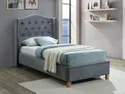 Односпальная кровать SIGNAL ASPEN Velvet, серый / дуб, 90x200 фото thumb №2