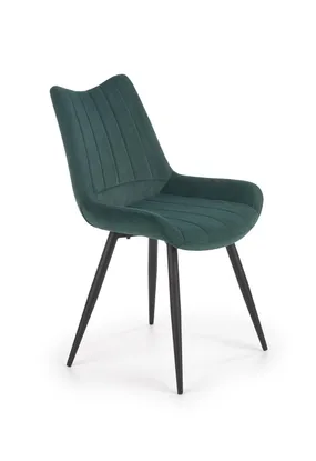 Кухонний стілець HALMAR K388 темно-зелений фото