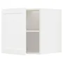 IKEA METOD МЕТОД, верхня шафа для холодильн / мороз кам, білий Енкопінг / білий імітація дерева, 60x60 см 994.736.13 фото