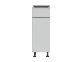 BRW Кухонный базовый шкаф Top Line 30 см правый с выдвижным ящиком светло-серый матовый, греноловый серый/светло-серый матовый TV_D1S_30/82_P/SMB-SZG/BRW0014 фото