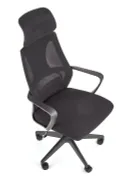 Кресло компьютерное офисное вращающееся HALMAR VALDEZ черный/черный фото thumb №2