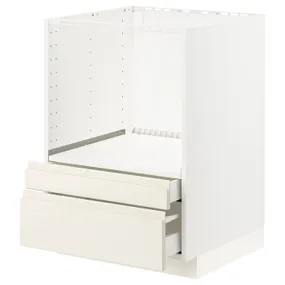 IKEA METOD МЕТОД / MAXIMERA МАКСІМЕРА, шафа для комб мікрохв печі / шухляди 591.433.56 фото