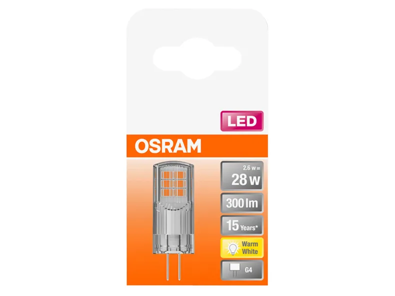 BRW Osram, Светодиодная лампа PIN G4 2,6 Вт 075997 фото №2