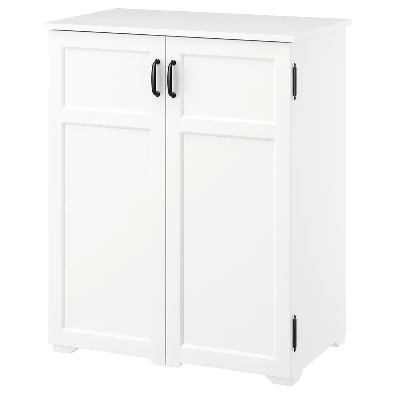 IKEA GREÅKER ГРЕОКЕР, шкаф с ящиками, белый, 84x101 см 505.010.71 фото №1