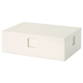 IKEA BYGGLEK БЮГГЛЕК, коробка LEGO® з кришкою, 35x26x12 см 103.542.08 фото