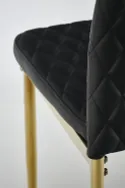 Кухонний стілець HALMAR K501 чорний фото thumb №16