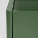 IKEA IDÅSEN ИДОСЕН, шкаф с дверцами и ящиками, тёмно-зелёный, 80x47x119 см 904.963.98 фото thumb №4