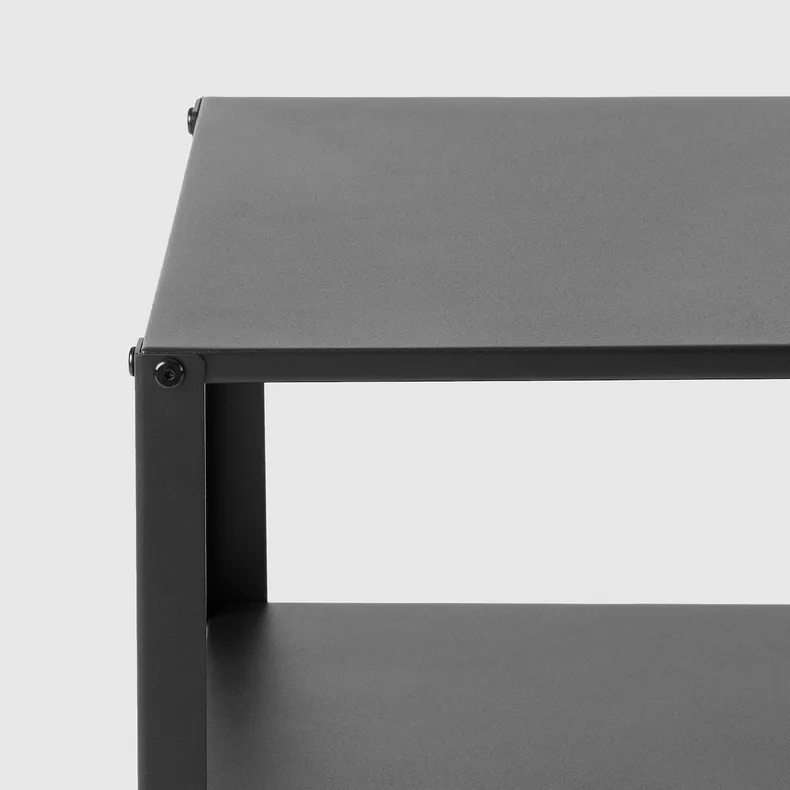 IKEA KNARREVIK КНАРРЕВІК, приліжковий столик, чорний, 37x28 см 005.763.18 фото №5