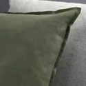 IKEA GURLI ГУРЛІ, чохол на подушку, насичений зелений, 50x50 см 604.895.87 фото thumb №3