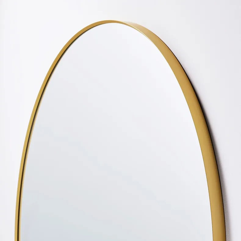 IKEA LINDBYN ЛИНДБЮН, зеркало, золотой цвет, 80 см 804.855.69 фото №4