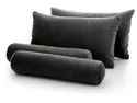 BRW Комплект черных подушек для кровати Reve, Амон 13 POD_SET2-G2-AMON_13 фото thumb №1