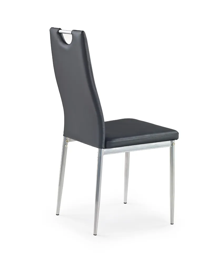Кухонний стілець HALMAR K202 чорний (1шт=4шт) фото №2