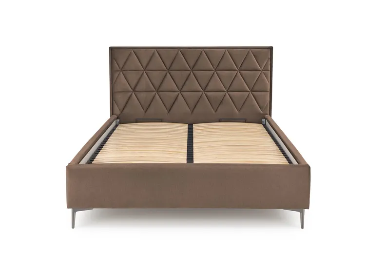 Узголів'я ліжка HALMAR MODULO W5 160 см бежевого кольору. Моноліт 09 фото №4