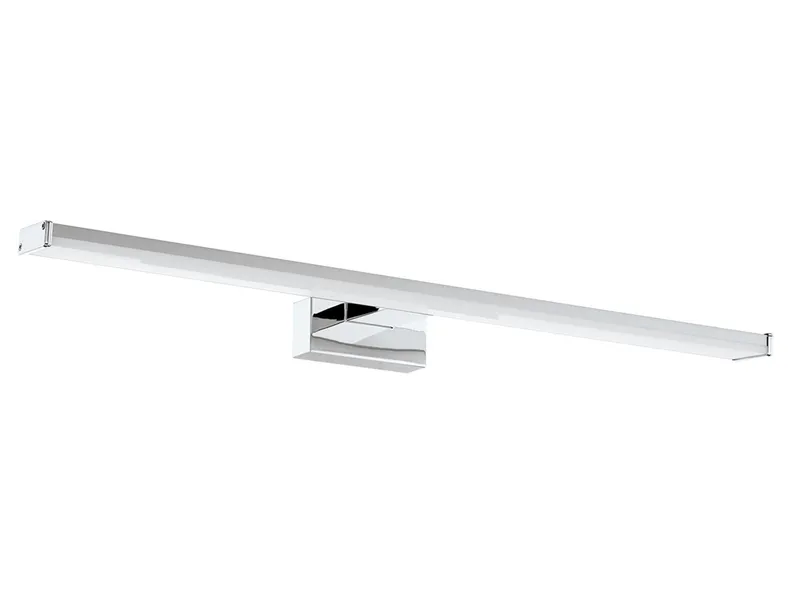 BRW Настінний світлодіодний світильник для ванної кімнати Pandella з алюмінію та срібла 065108 фото №1