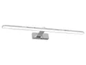 BRW Настінний світлодіодний металевий світильник для ванної кімнати Splash сріблястий 086740 фото thumb №1