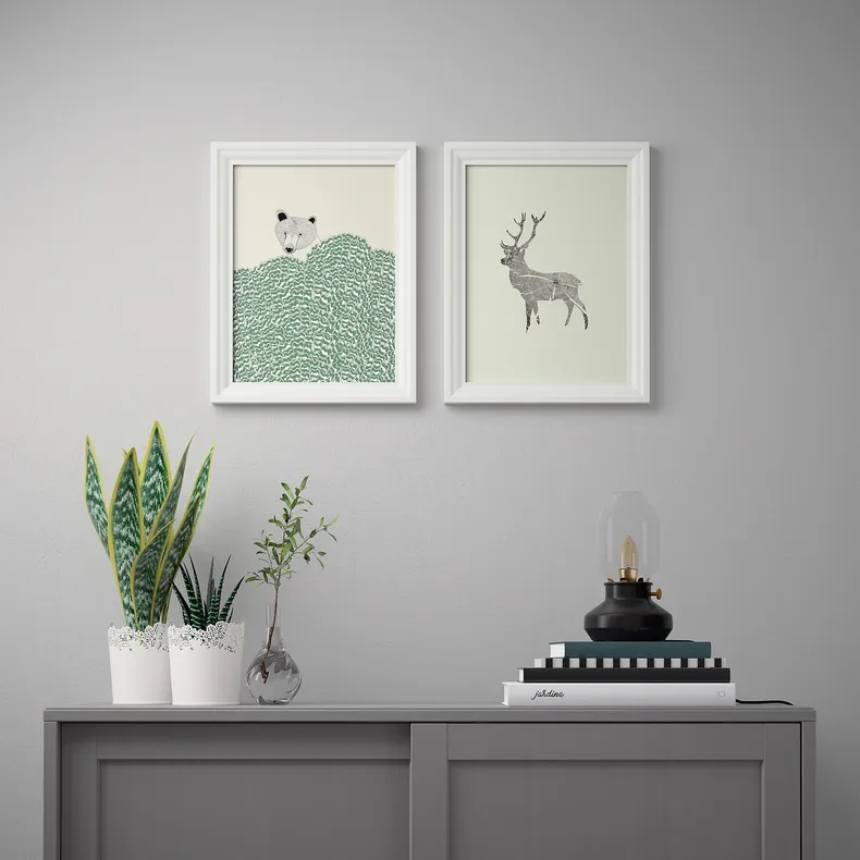 IKEA BILD БІЛЬД, постер, Дикі тварини, 30x40 см 104.361.34 фото №2
