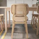 IKEA VOXLÖV ВОКСЛЕВ, стілець, світлий бамбук 504.502.36 фото thumb №6