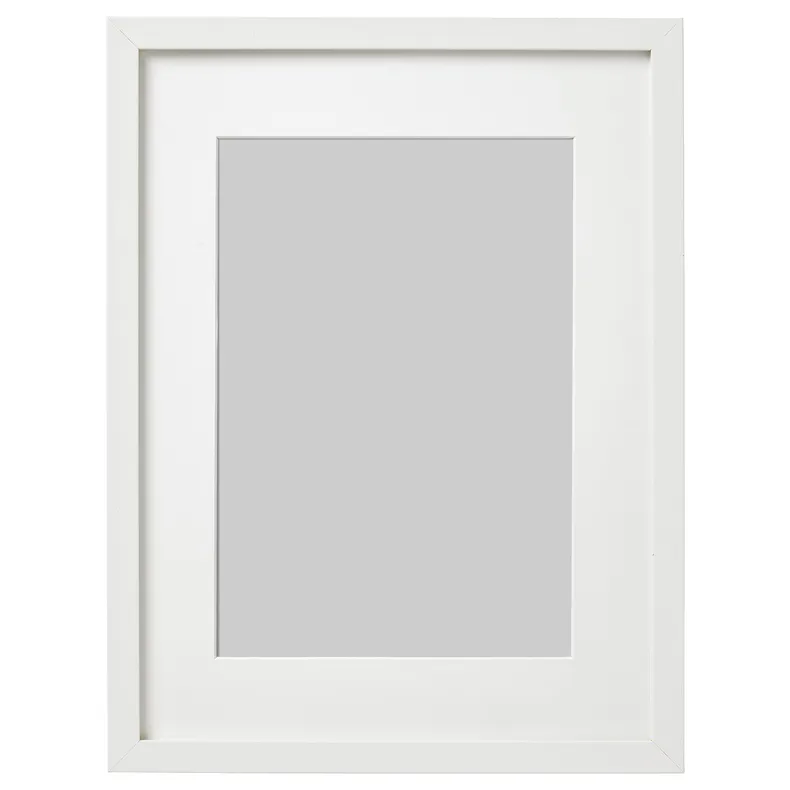 IKEA RIBBA РІББА, рамка, білий, 30x40 см 803.784.23 фото №1