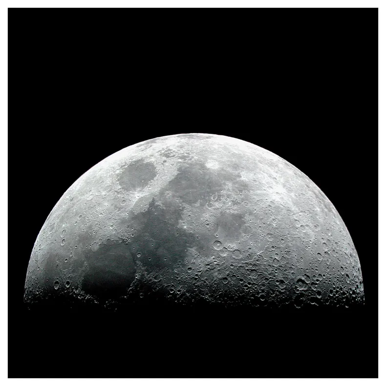 IKEA BILD БІЛЬД, постер, Місячний пейзаж, 50x50 см 804.421.84 фото №1