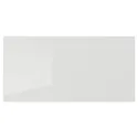 IKEA RINGHULT РІНГХУЛЬТ, фронтальна панель шухляди, глянцевий світло-сірий, 40x20 см 503.271.47 фото thumb №1