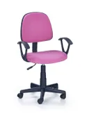Кресло компьютерное офисное вращающееся HALMAR DARIAN BIS розовый фото thumb №1