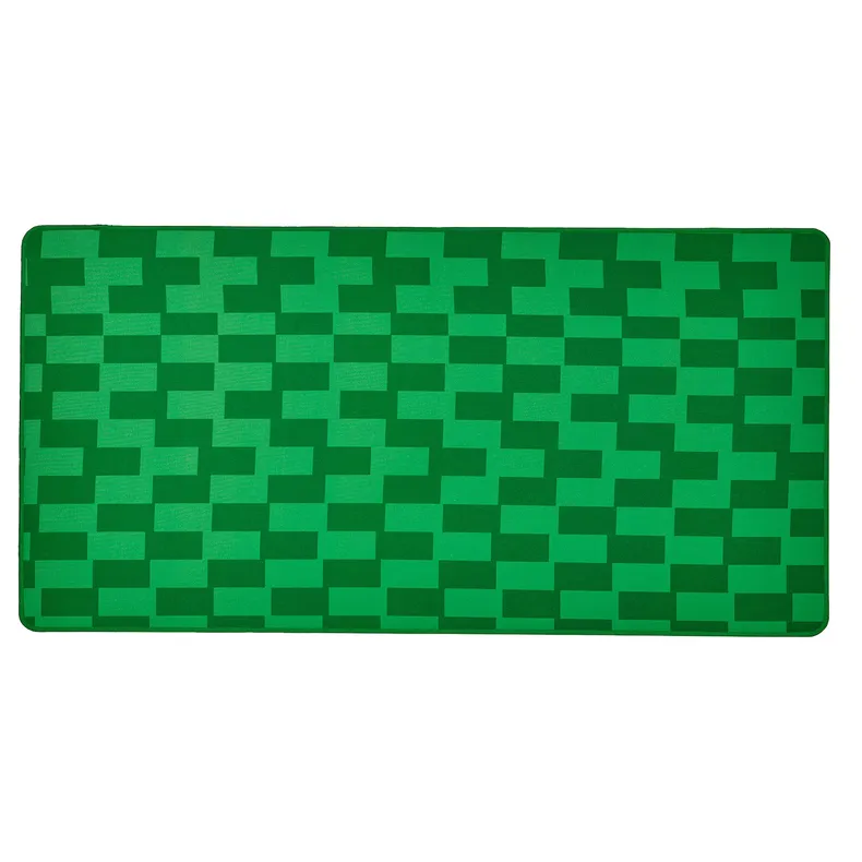 IKEA BLÅSKATA БЛОСКАТА, килимок для ігрової миші, зелений/візерунок, 40x80 см 505.734.16 фото №1