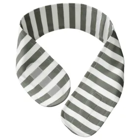 IKEA DOFTDRACENA ДОФТДРАСЭНА, повязка на голову, с застежкой, белый / серый 105.401.83 фото
