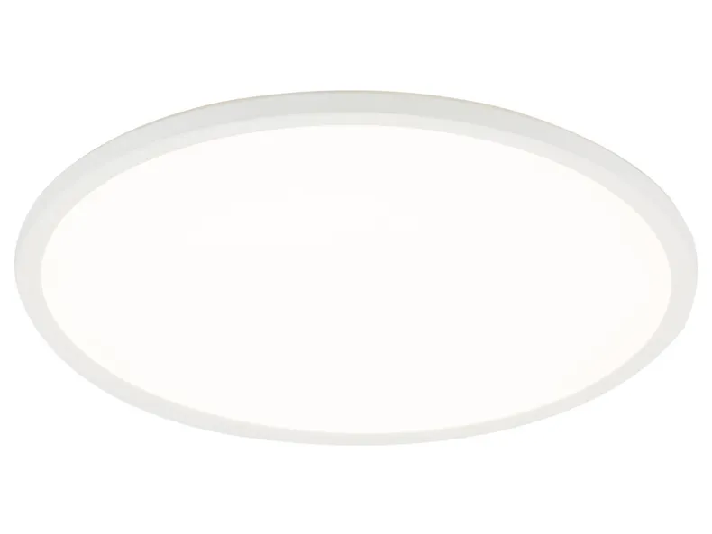 BRW Плафон для ванної Aqua LED з диммером білого кольору 092472 фото №3
