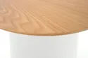 Журнальний стіл HALMAR AZZURA-S 49х43 см, натуральний / білий фото thumb №5