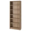 IKEA BILLY БІЛЛІ, книжкова шафа, під дуб, 80x28x202 см 105.089.32 фото thumb №1