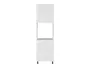 BRW Кухонна шафа для духової шафи 60 см з висувними ящиками глянцевий білий, альпійський білий/глянцевий білий FH_DPS_60/207_2SMB/SMB/P-BAL/BIP фото