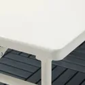 IKEA TORPARÖ ТОРПАРЕ, стіл, для вулиці, білий / розкладний, 130x74 см 704.207.57 фото thumb №5