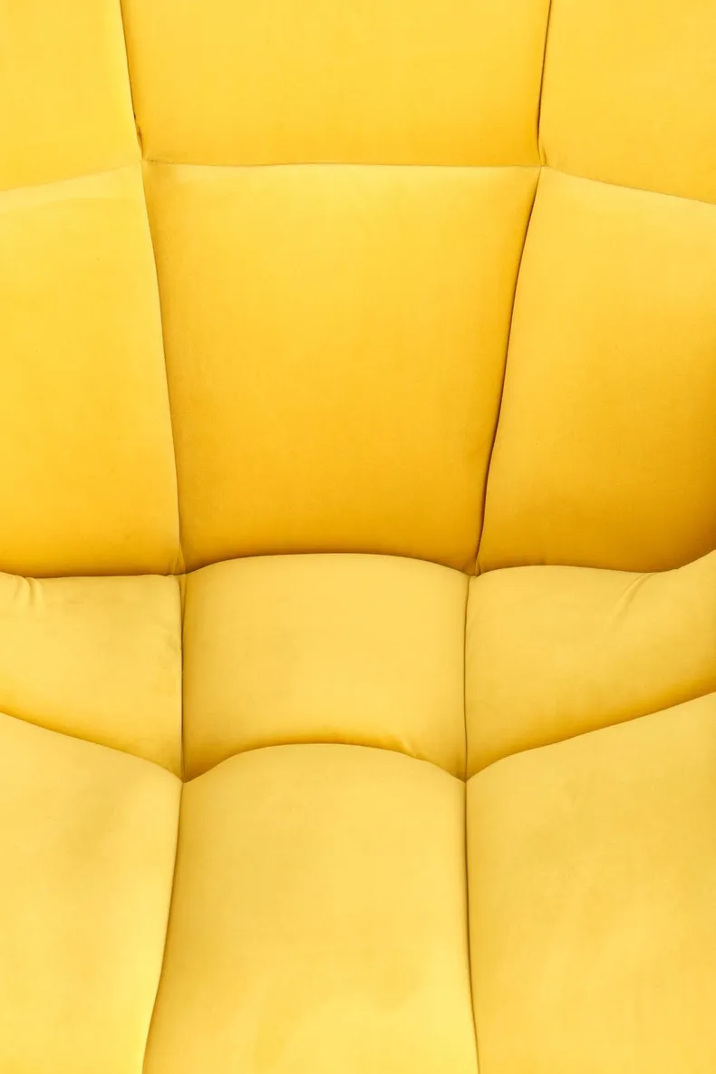 Крісло м'яке HALMAR BELTON жовтий (1шт=1шт) фото №7