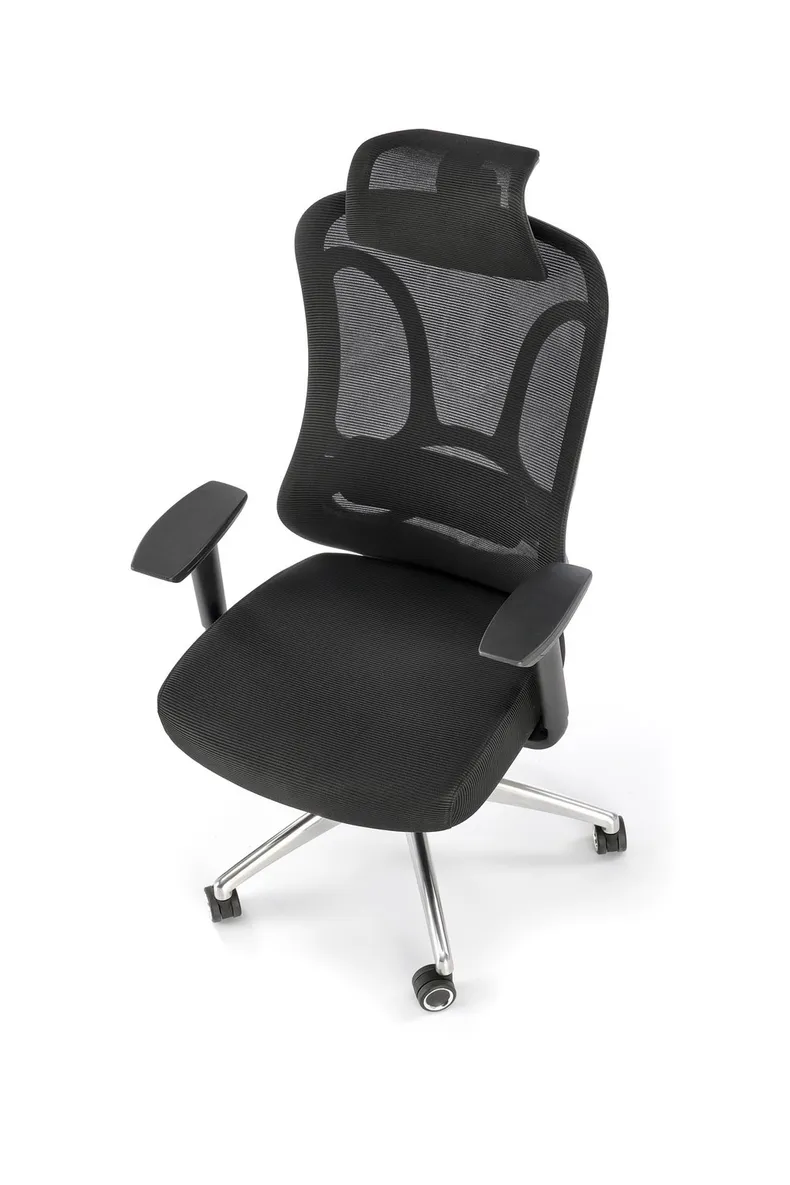 Кресло компьютерное офисное вращающееся HALMAR GILBERTO, черный фото №13