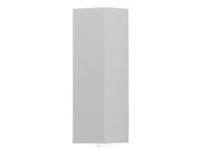BRW Вуличний настінний світильник з лінзою з алюмінію білого кольору 073355 фото
