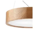 BRW Eweline Z 2-точечный деревянный подвесной светильник бежевый 091790 фото thumb №4
