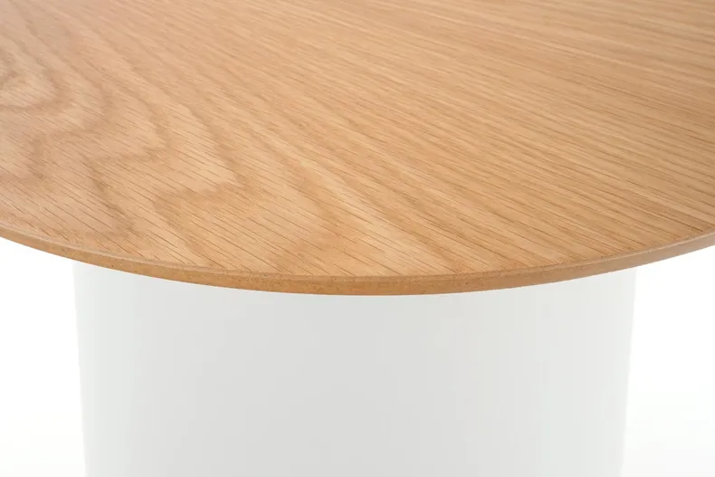 Журнальний стіл HALMAR AZZURA-S 49х43 см, натуральний / білий фото №5