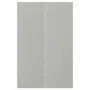 IKEA HAVSTORP ГАВСТОРП, 2 дверцят для кутової підлог шафи, світло-сірий, 25x80 см 905.684.89 фото